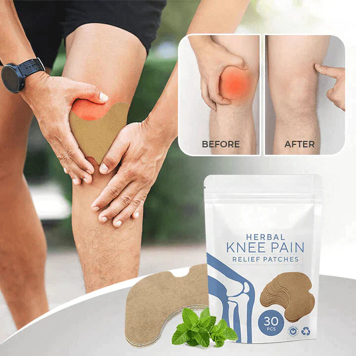 60 pcs Herbal Knee Pain Relief Patches (mkmw)
