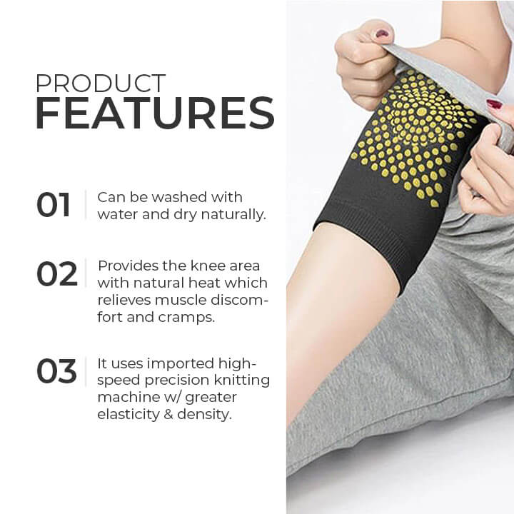 4-Pairs nooro™ Titan Flex Omni-Thermal Knee Sleeves (tfo)