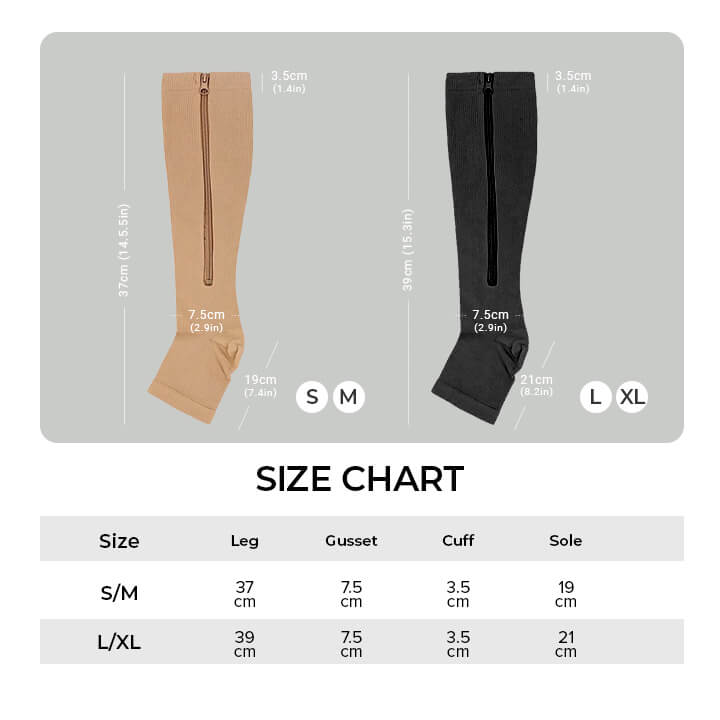 1 Pair nooro™ Compression Socks (trb)