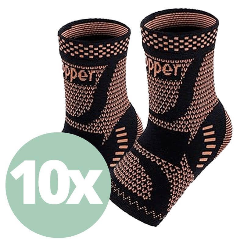 10x Pairs CopperFlex VitalSocks (cstn)