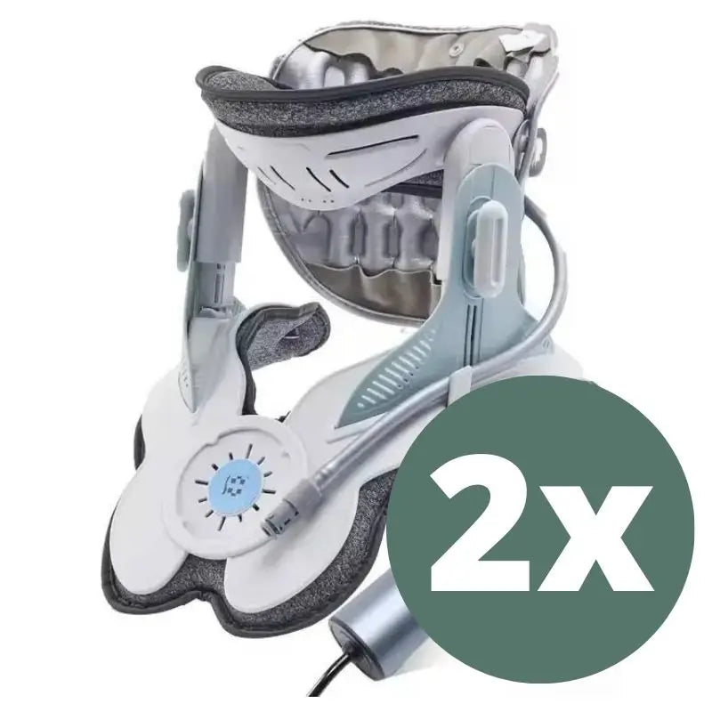 2x Nooro 3-in-1 Neck Traction Device (fns)