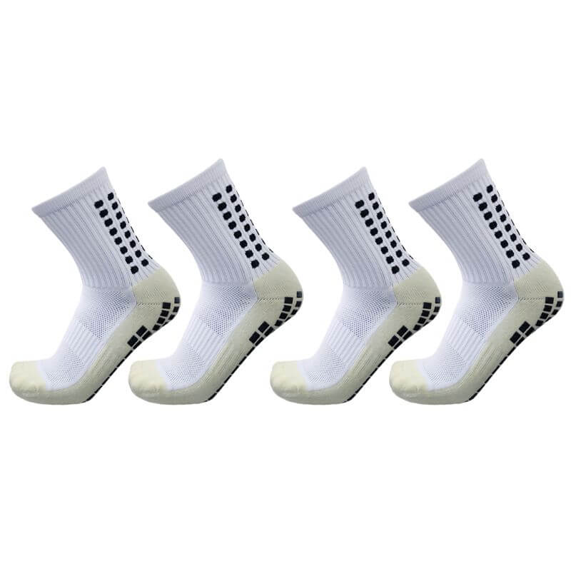 2x Pairs Hyper Grip Compression Socks (Medium) (ec)