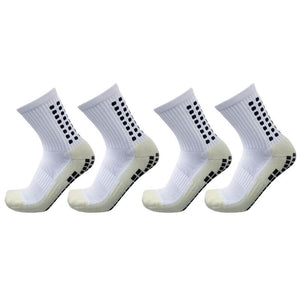 2x Pairs Hyper Grip Compression Socks (Medium) (rcs)