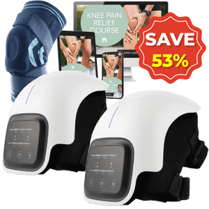 Nooro Knee Massager - 2 Pcs Exclusive Limited Time Discount + 2 Free Bonuses (obo)