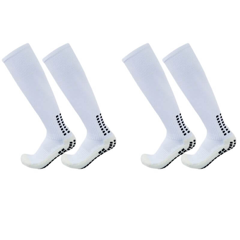2x Pairs Hyper Grip Compression Socks (Tall) (rcs)