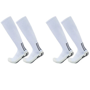 2x Pairs Hyper Grip Compression Socks (Tall) (phn)