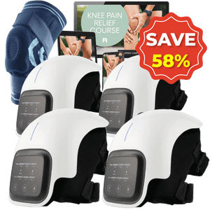 Nooro Knee Massager - 4 Pcs Exclusive Limited Time Discount + 2 Free Bonuses (obo)