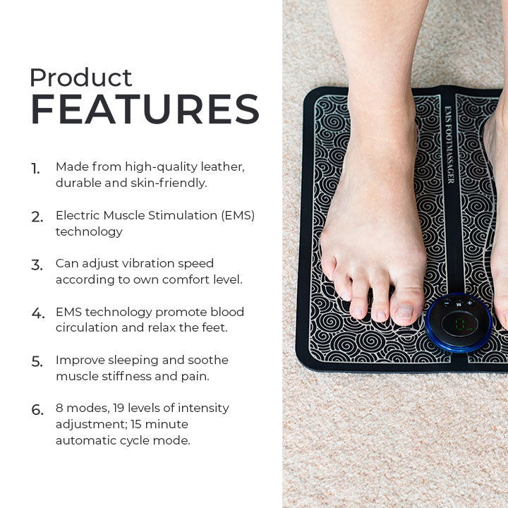 Buy GNAUSA Nooro Foot Massager for Neuropathy Feet, Nooro Whole Body  Massager for Neuropathy, Foot Massager for Circulation and Pain , for Those  Who Stand and Work All Day 001 Online at desertcartKUWAIT