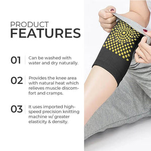 2-Pairs nooro™ Titan Flex Omni-Thermal Knee Sleeves (Buy 1, Get 1 Free)
